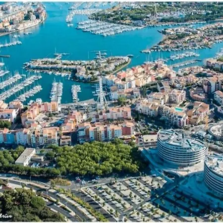 Cap D'agde Port Lano T2 Clim, Piscine, Tennis Et Parking Apartment *